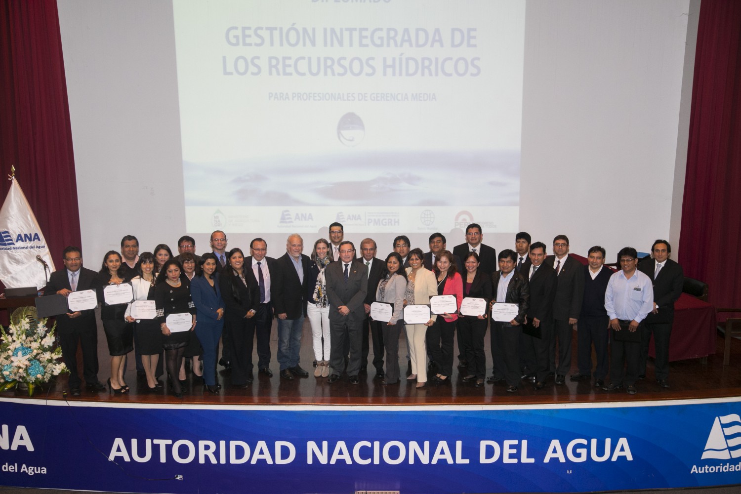 Participantes Diplomado Gestión de Recursos Hidricos