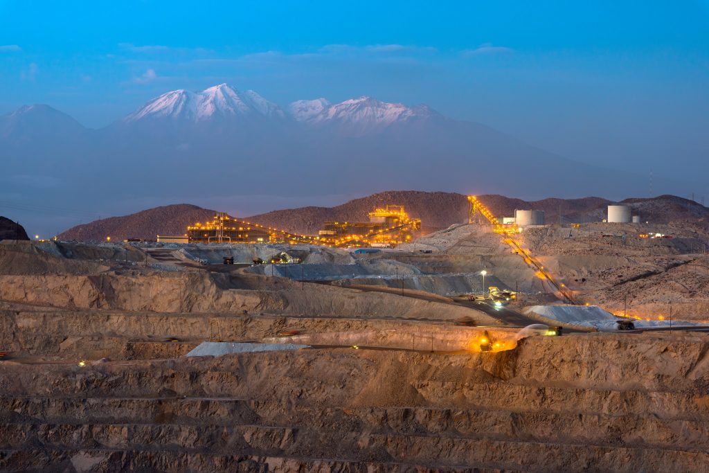 cobre de Perú